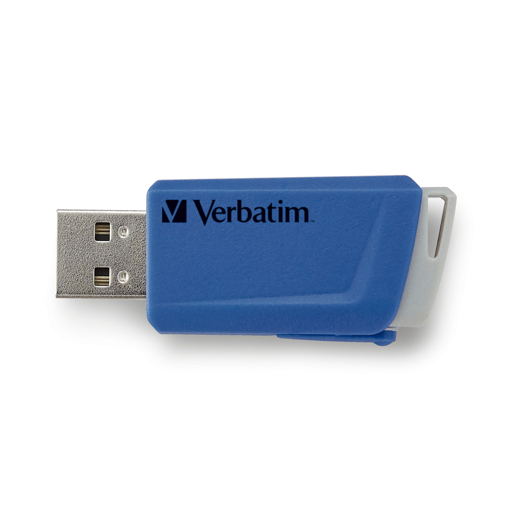 Clé USB Verbatim Nano 32 Go Bleu – Ultra Compacte, USB 3.0 SuperSpeed, Design Discret