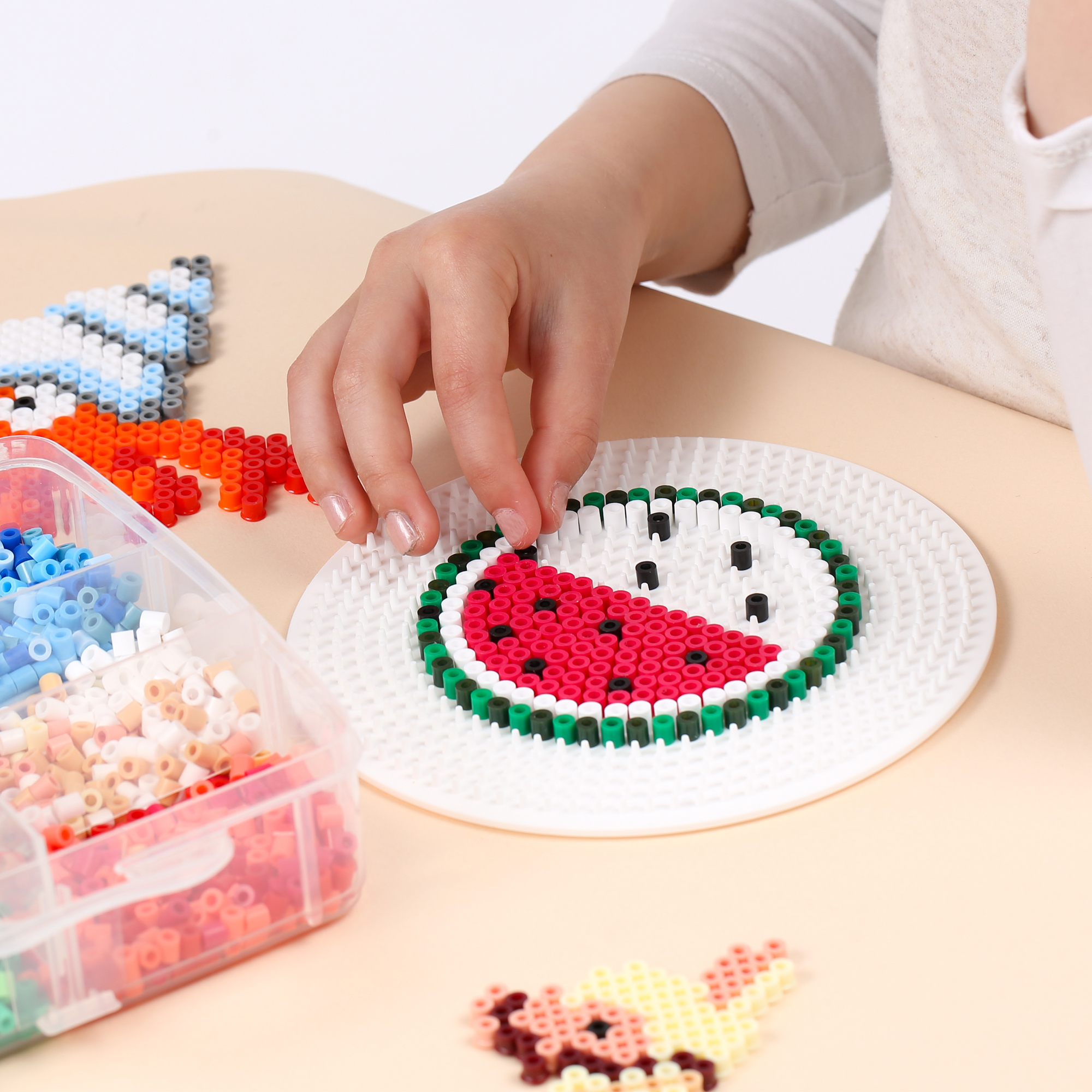 Perles Hama Pastel – Sachet De 1000 Perles Multicolores – Réf 270-50 – Loisirs Créatifs