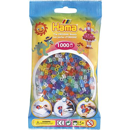 Hama - 207-61 - Loisirs Créatifs - Perles et Bijoux - Sachet 1000 Perles Or Hama - 207-61 - Loisirs Créatifs - Perles et Bijoux - Sachet 1000 Perles Or