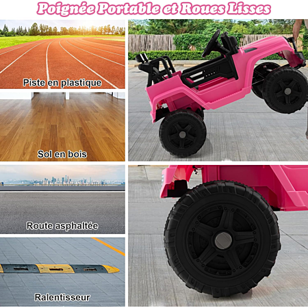 Quad électrique Enfants Voiture électrique Enfants 12V 3 Roues 2 Moteurs Lecteur Mp3 Klaxon 2 Vitesses 3 5 Km H Noir 73339413 Quad électrique Enfants Voiture électrique Enfants 12V 3 Roues 2 Moteurs Lecteur Mp3 Klaxon 2 Vitesses 3 5 Km H Noir 73339413