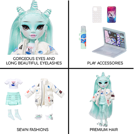 Rainbow High Shadow High - Zooey Electra - Poupée Mannequin Vert Clair avec Tenue à la Mode et Plus de 10 Accessoires Colorés - Idéal pour Les Enfants et Les Collectionneurs. Âge Rainbow High Shadow High - Zooey Electra - Poupée Mannequin Vert Clair avec Tenue à la Mode et Plus de 10 Accessoires Colorés - Idéal pour Les Enfants et Les Collectionneurs. Âge