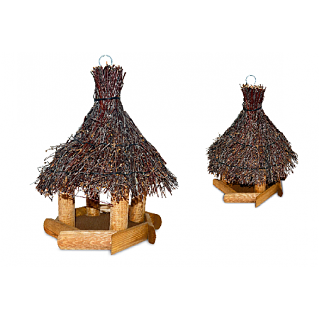 Mangeoire oiseaux exterieur pour oiseaux sauvage modele Logette-314
