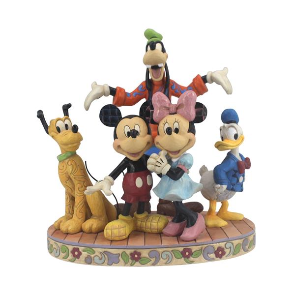 Figurine Disney Collection Mickey Acrylique Facettes 10 cm au meilleur prix