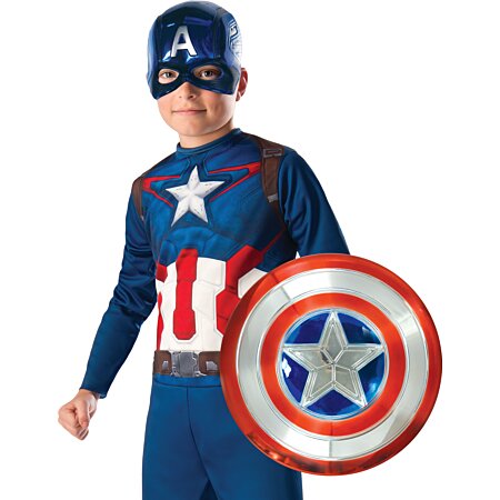 Bouclier de Captain America Tous Les Métal Shield 75E Anniversaire Alliage  d'aluminium aéronautique Accessoires De Film 1: 1 Jouets pour Adultes  Superhero Series Bouclier Classic 60Cm A,60cm : : Jeux et Jouets