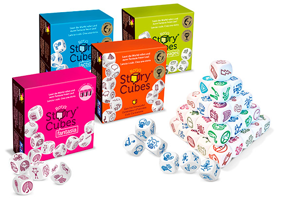 Asmodee – Rory's Story Cubes Voyages – Boîte Éco – Dés à Histoires – Jeu Créatif Et Imaginaire Dès 6 Ans