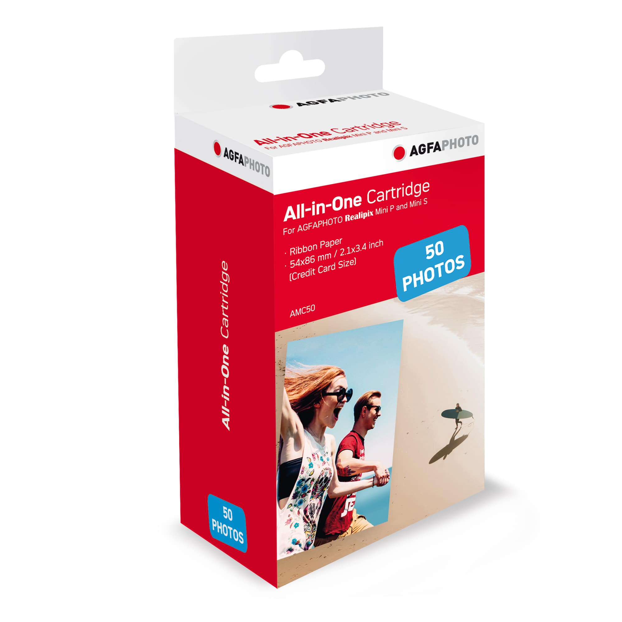 AGFA PHOTO Pack Realikids Instant Cam + 1 carte Micro SD 32GB + 3 rouleaux  Papier