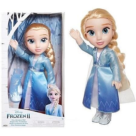 Figurines Elsa et Anna 38 cm LA REINE DES NEIGES 2 : les 2 poupées
