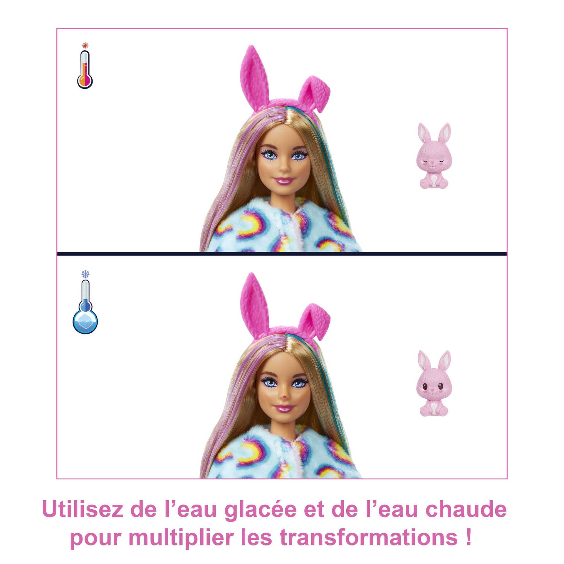 Peluche Lapin Barbie - Occasion - Idéale Pour Les Enfants Ou Les Collectionneurs