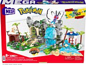Mega Bloks Construx tipo água Pokemon Squirtle│Brinquedo de atividade de  construção infantil│7y+