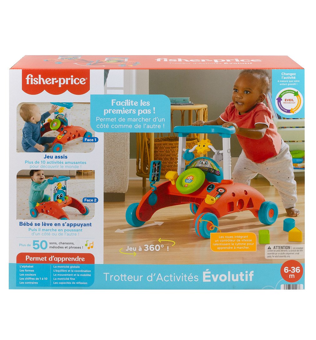 Trotteur évolutif bébé   - Shopping et Courses en