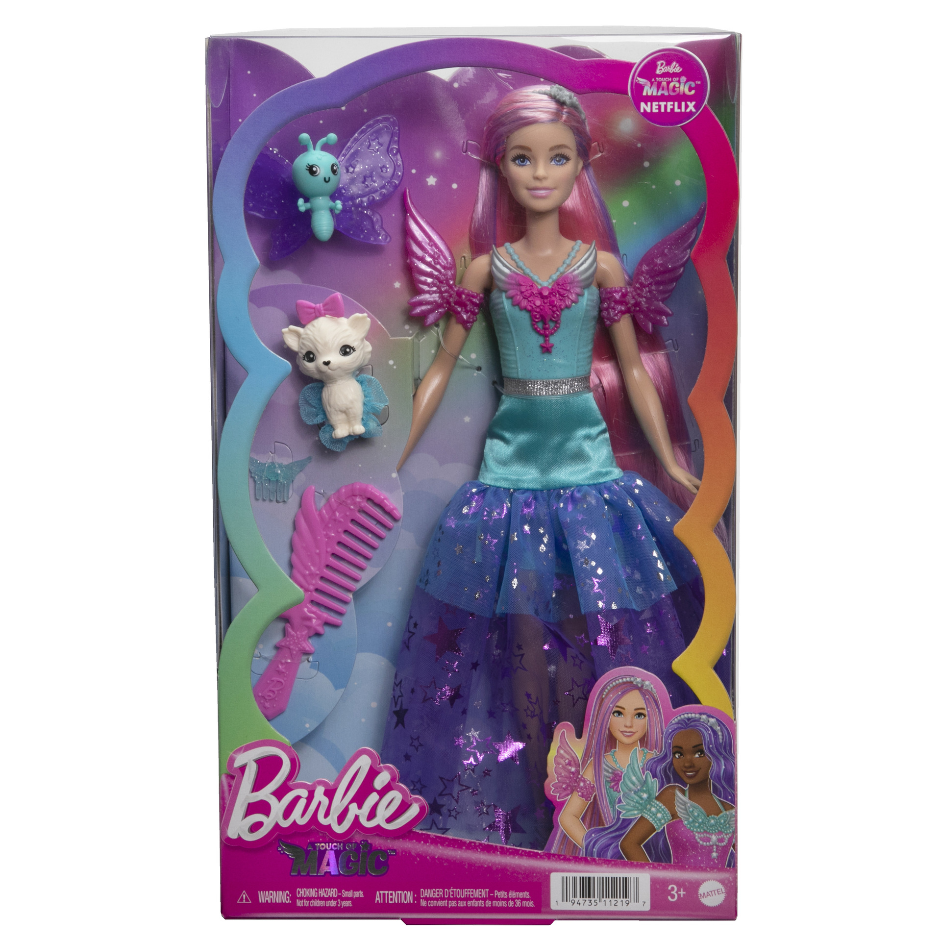 Mattel Barbie Lampe de poche rose - Pour filles - Grande Torch - Avec cordon