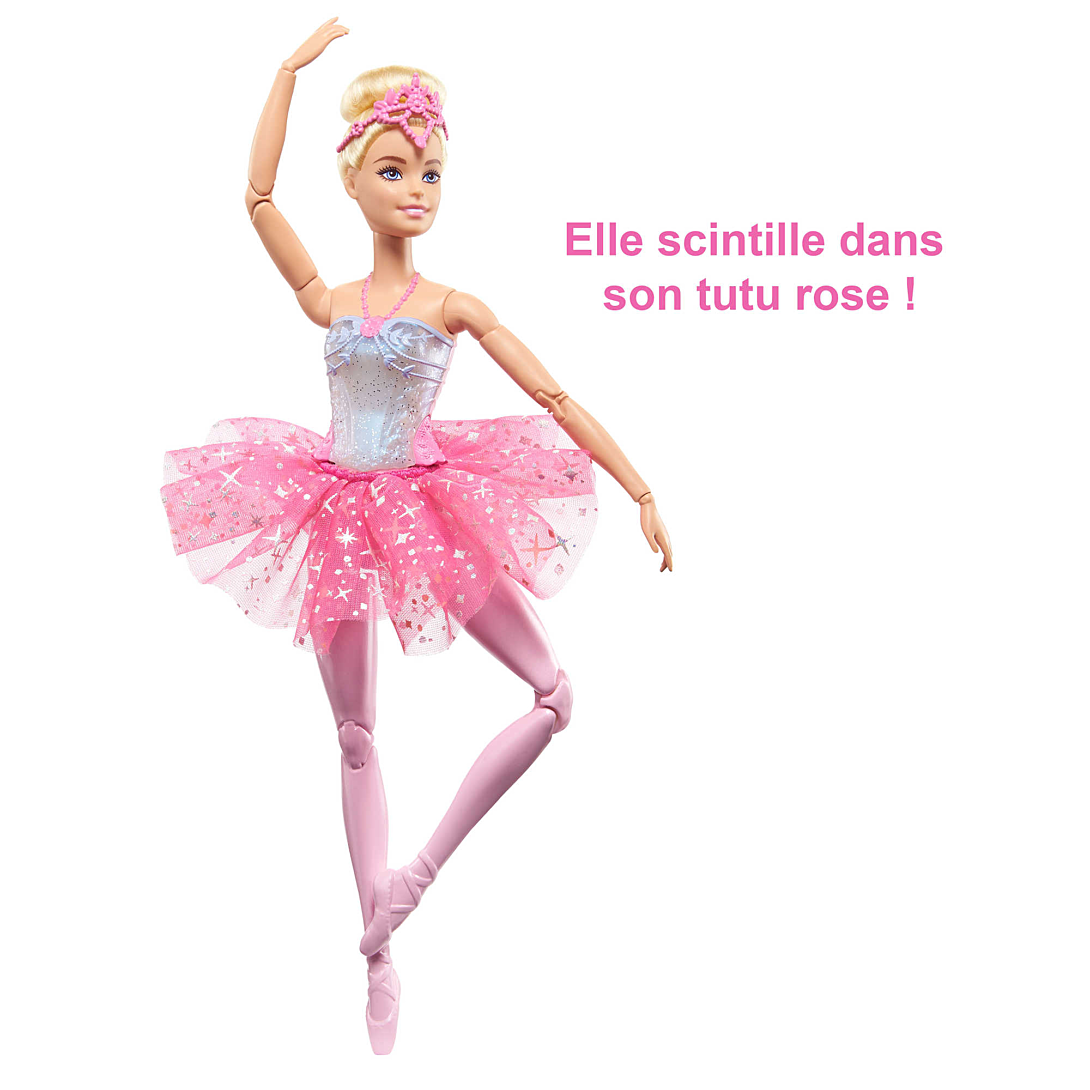 Barbie Poupée Dreamtopia Ballerine Lumière Scintillantes HLC26 Barbie Poupée Dreamtopia Ballerine Lumière Scintillantes HLC26