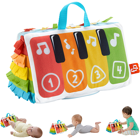 Fisher Price Mon Piano Rigolo, Jouet Interactif Musical Et Lumineux Avec Modes De Jeu Apprentissage Et Musique Pour Bebe Des 6 Mois Gfk11 Fisher Price Mon Piano Rigolo, Jouet Interactif Musical Et Lumineux Avec Modes De Jeu Apprentissage Et Musique Pour Bebe Des 6 Mois Gfk11