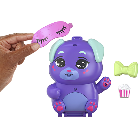 Polly Pocket Jouet de voyage 2 en 1 avec 2 poupées et accessoires d'anniversaire Polly Pocket Jouet de voyage 2 en 1 avec 2 poupées et accessoires d'anniversaire
