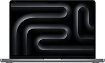 Apple MacBook Pro Apple M M3 Ordinateur portable 36,1 cm (14.2") 8 Go 512 Go SSD Wi-Fi 6E (802.11ax) macOS Sonoma Gris