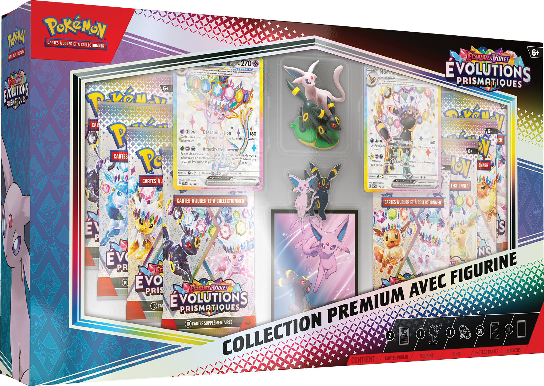 Collection Premium avec figurine — Mentali et Noctali — Évolutions Prismatiques — visuel 1