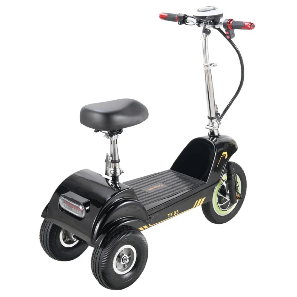 Tricycle électrique TWOFISH TF03, avec siège amovible, 48 V 350 W 15 Ah ...