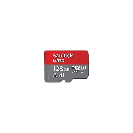 Carte mémoire microSD SanDisk Ultra A1 128 Go Gris et rouge - Carte mémoire  micro SD - Achat & prix