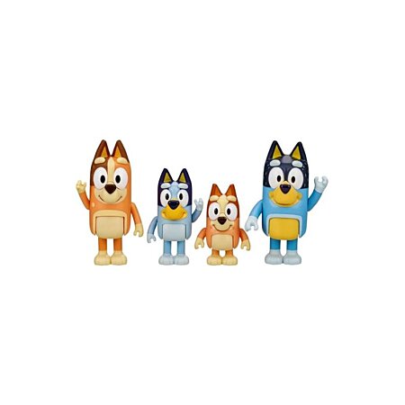 La Famille de Bluey (x4 Figurines) - Bluey au meilleur prix