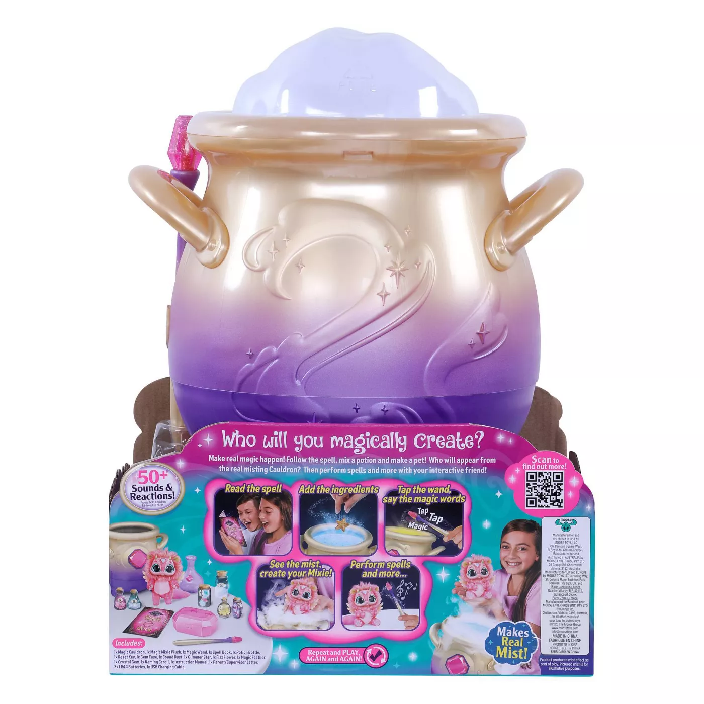 Magic Mixies - My Magic Mixie - Rosa - Sítio do Bebé