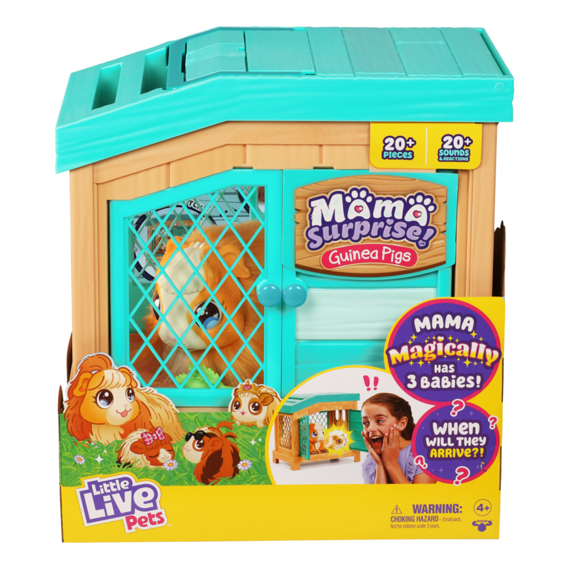 Little Live Pets Mama Surprise Minis : Lil' Bunny, 26511, Taille unique :  : Jeux et Jouets