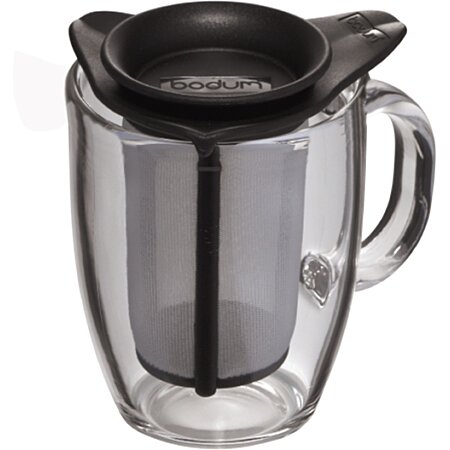 Set mug en verre et son filtre en nylon - k11239-01 - bodum au meilleur prix