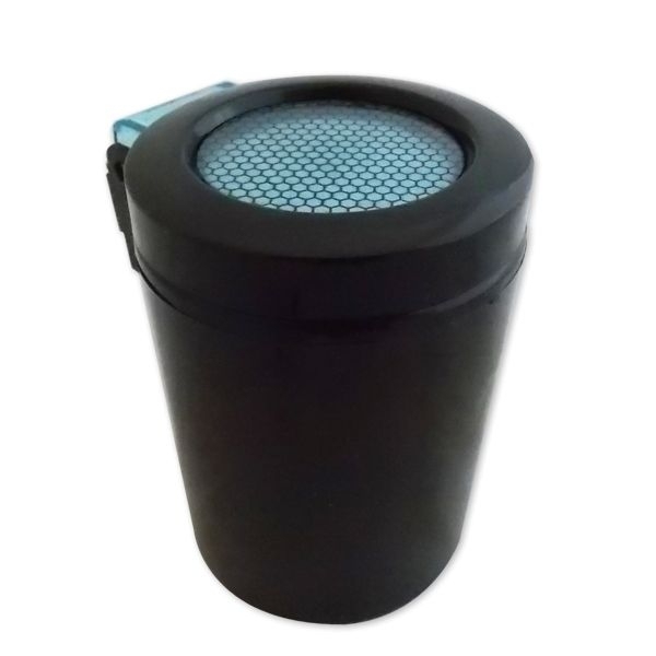 Cendrier Voiture Fcslvy Avec LED - Amovible Auto-Extinguible Gris