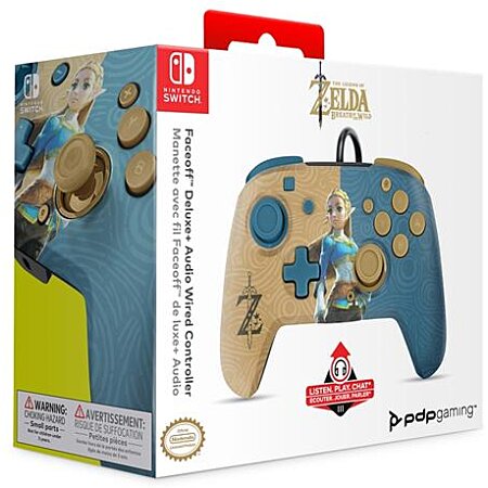 Manette Gaming Filiaire Rock Zelda - Switch