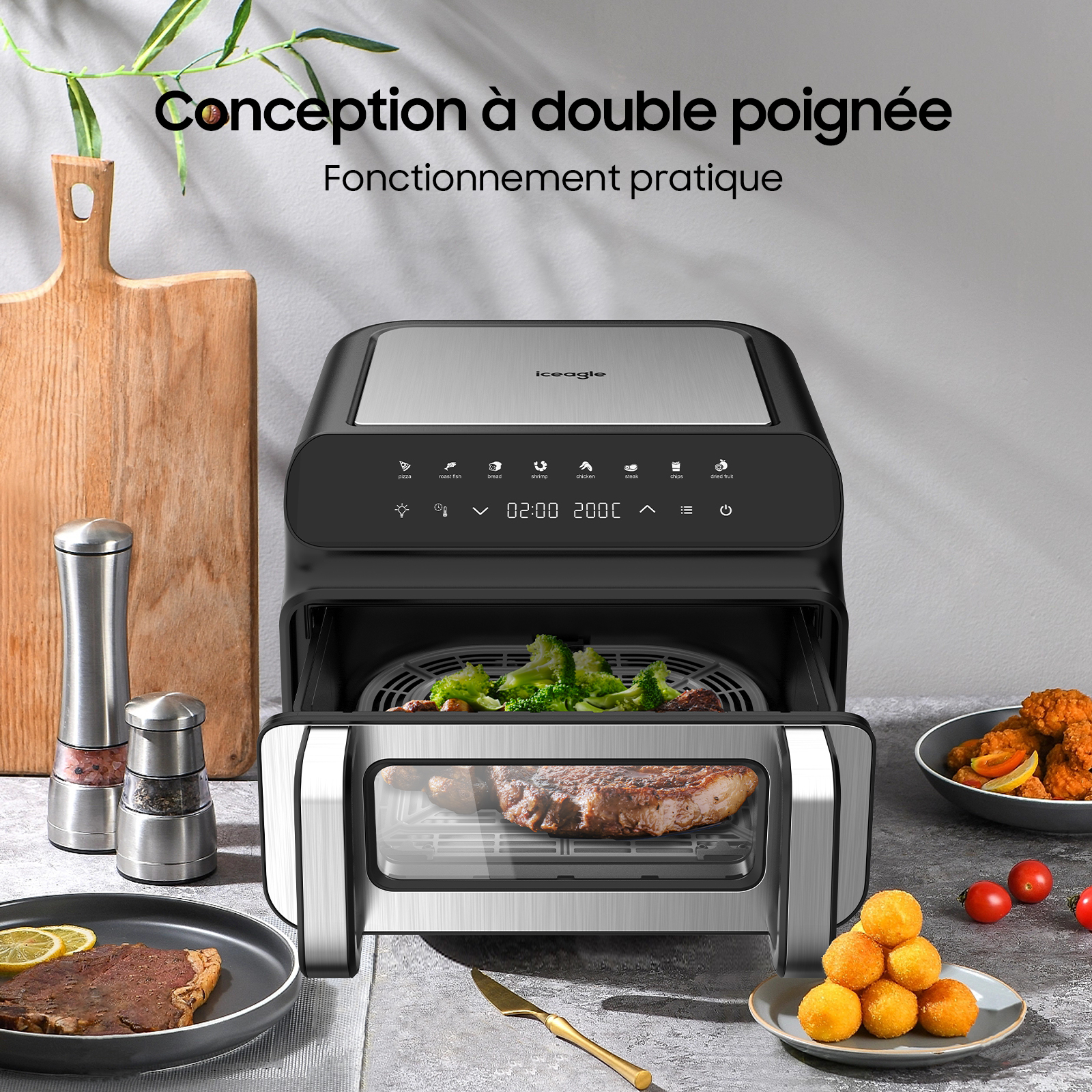 キッチン家電 Zaigle Amazon.co.jp: ザイグル ZAIGLE ザイグルグリル（赤） JAPAN-ZAIGLE