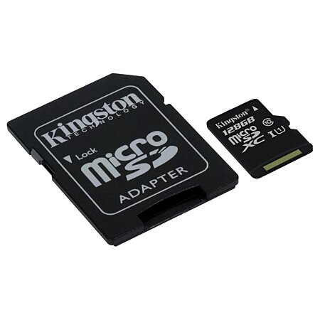 Kingston Technology SDC10G2/128GB mémoire flash 128 Go MicroSDXC UHS-I  Classe 10 au meilleur prix