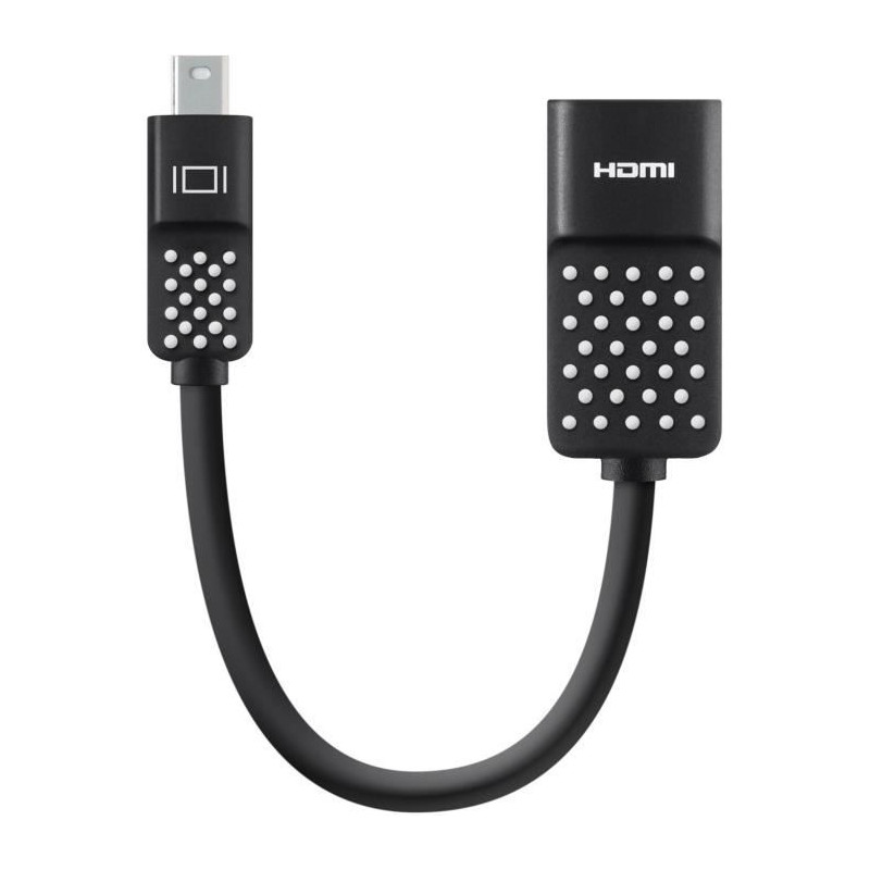 INECK® Adaptateur Mini DisplayPort vers HDMI HDTV AV Câble pour