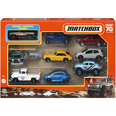 Matchbox Jurassic World coffret 5 véhicules, jouet pour enfant de Matchbox Jurassic World coffret 5 véhicules, jouet pour enfant de