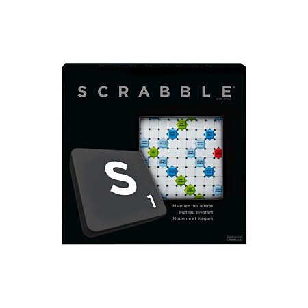 Mattel Games - Scrabble Deluxe - Jeu De Société - 10 Ans Et +