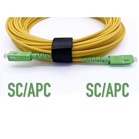 Elfcam® - Cable a Fibre Optique en Acier Blinde, Convient aux Installations  Exterieur et Interieur, Compatible avec Orange SFR Bour, 30M