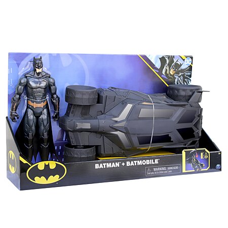 BATMAN Justice League - Batmobile 30 cm pas cher 