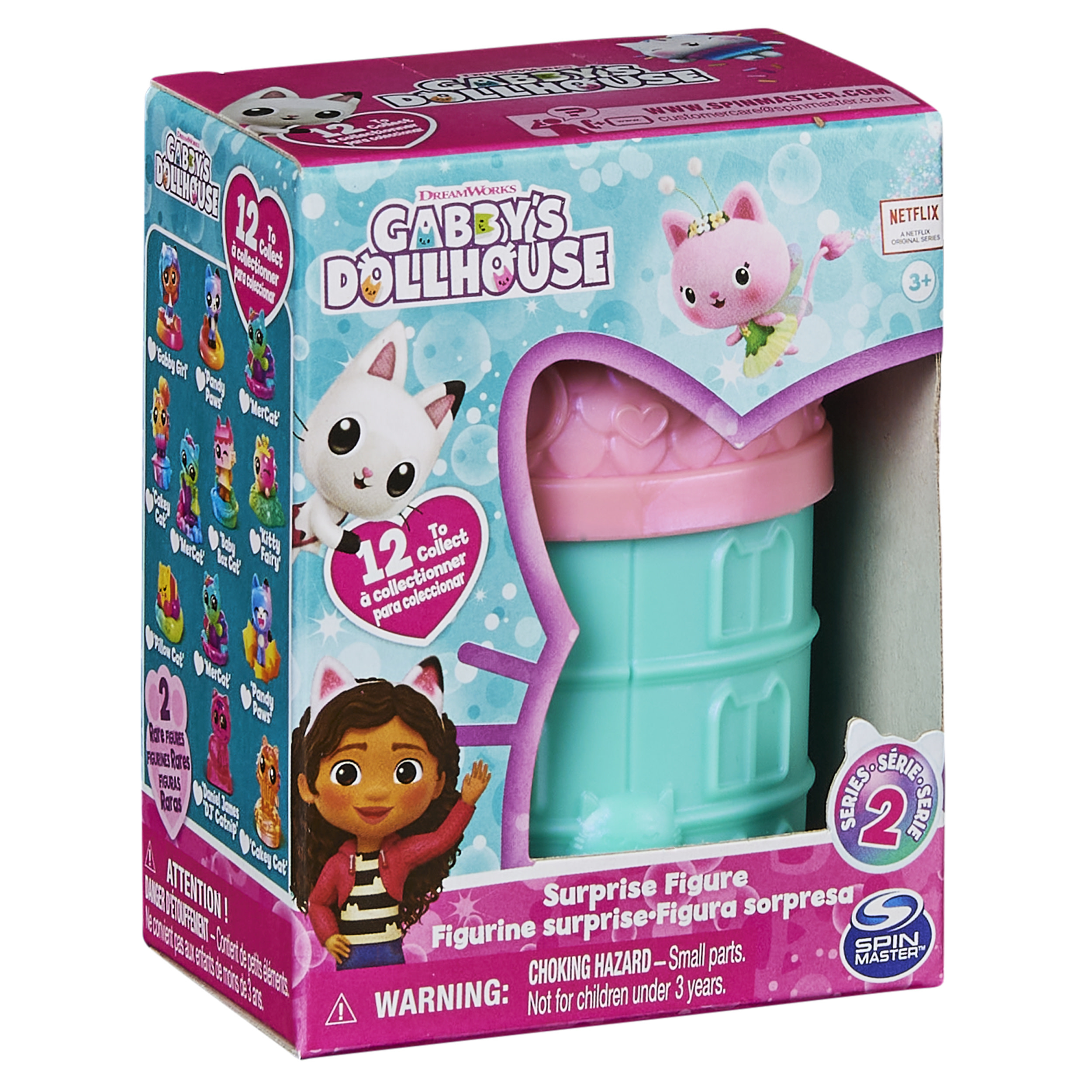 Gabbyâ€™s Dollhouse Dress-Up Rainbow Closet Portable Playset With Gabby Doll and Surprise Toys For Girls 5+ Years