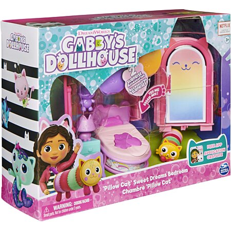 Gabby et la Maison Magique - Gabby's Dollhouse - COFFRET DE FIGURINES  DELUXE - Gabby, 6 Figurines De Chat