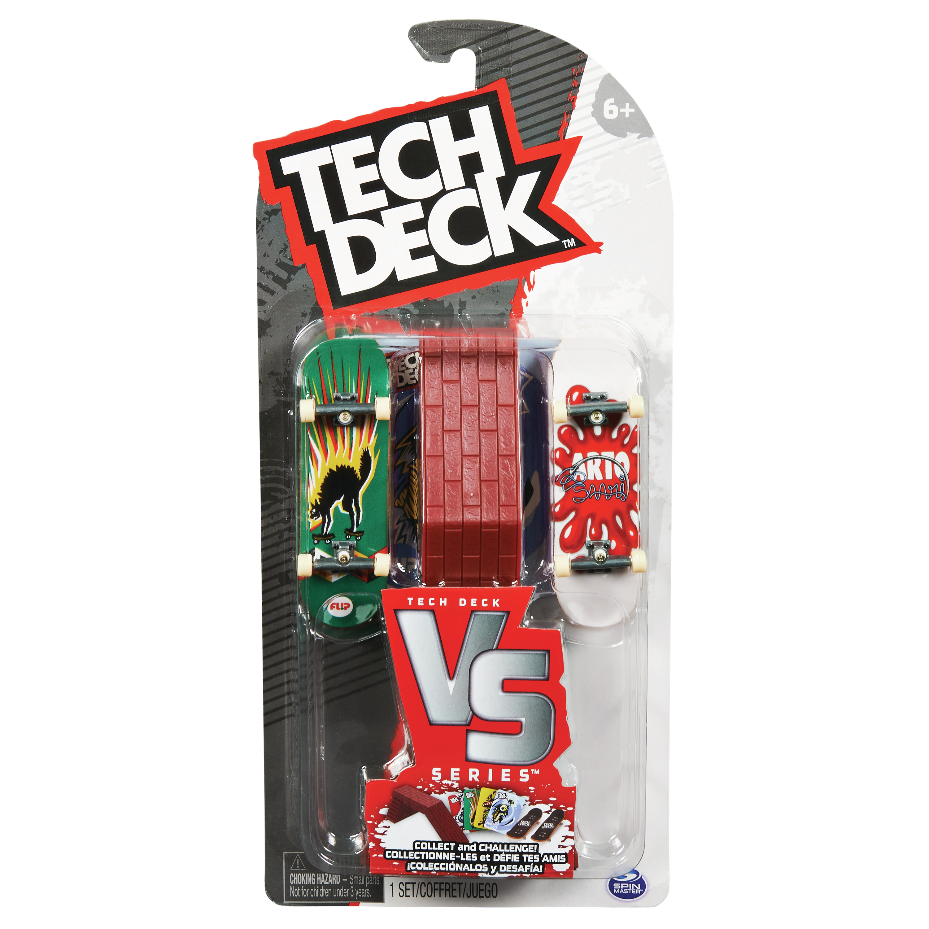 TECH DECK (Finger Skate) - Skateboard en bois (design aléatoire)