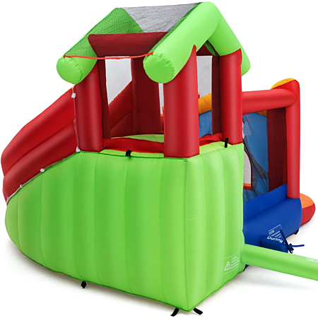 Château Gonflable en Plein Air, Trampoline pour Enfants, Toboggan Château Gonflable en Plein Air, Trampoline pour Enfants, Toboggan