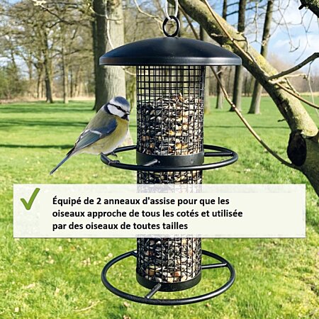 CDQ Mangeoire Oiseaux Extérieur, Mangeoire för Oiseaux Sauvages