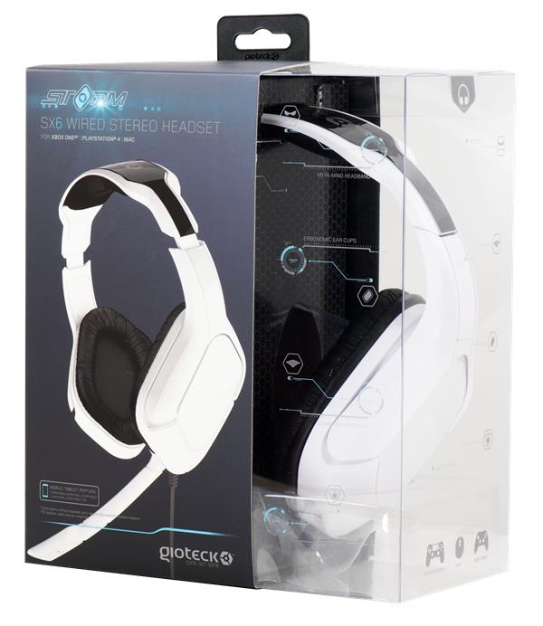 Casque st r o SX6 storm Gioteck PS4 au meilleur prix E.Leclerc