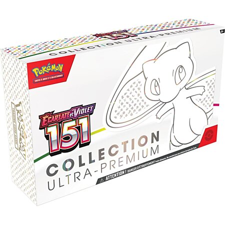 Coffret Pokemon 151 ULTRA PREMIUM MEW 2023 au meilleur prix