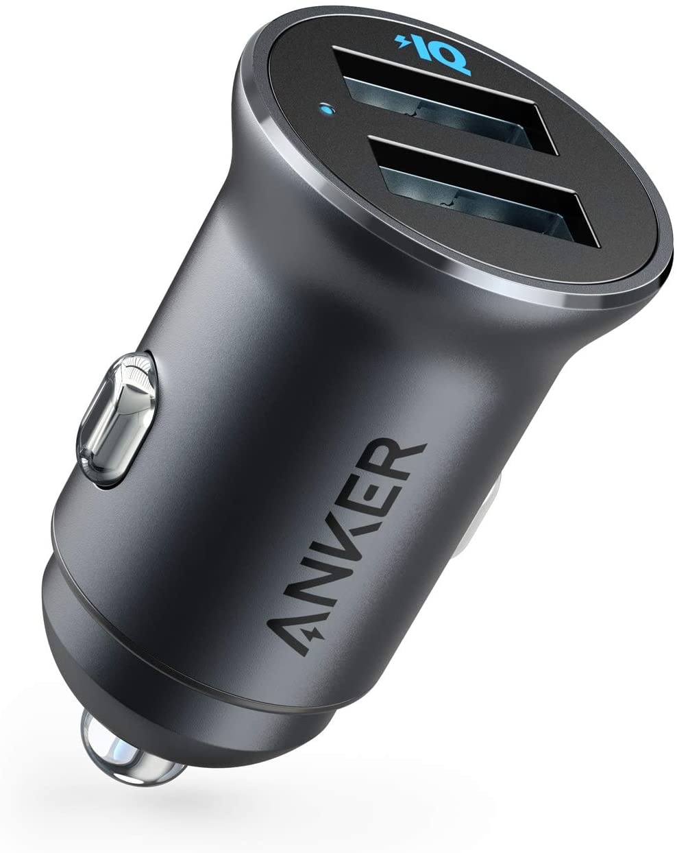 Anker Chargeur Voiture Allume-Cigare USB PowerDrive 2 en Alliage métallique  avec 2 Ports USB 24W 4.8A et LED pour iPhone XR/Xs/Max/X/8/7/iPad Pro/Air  2/Mini, Galaxy,HTC etc. au meilleur prix