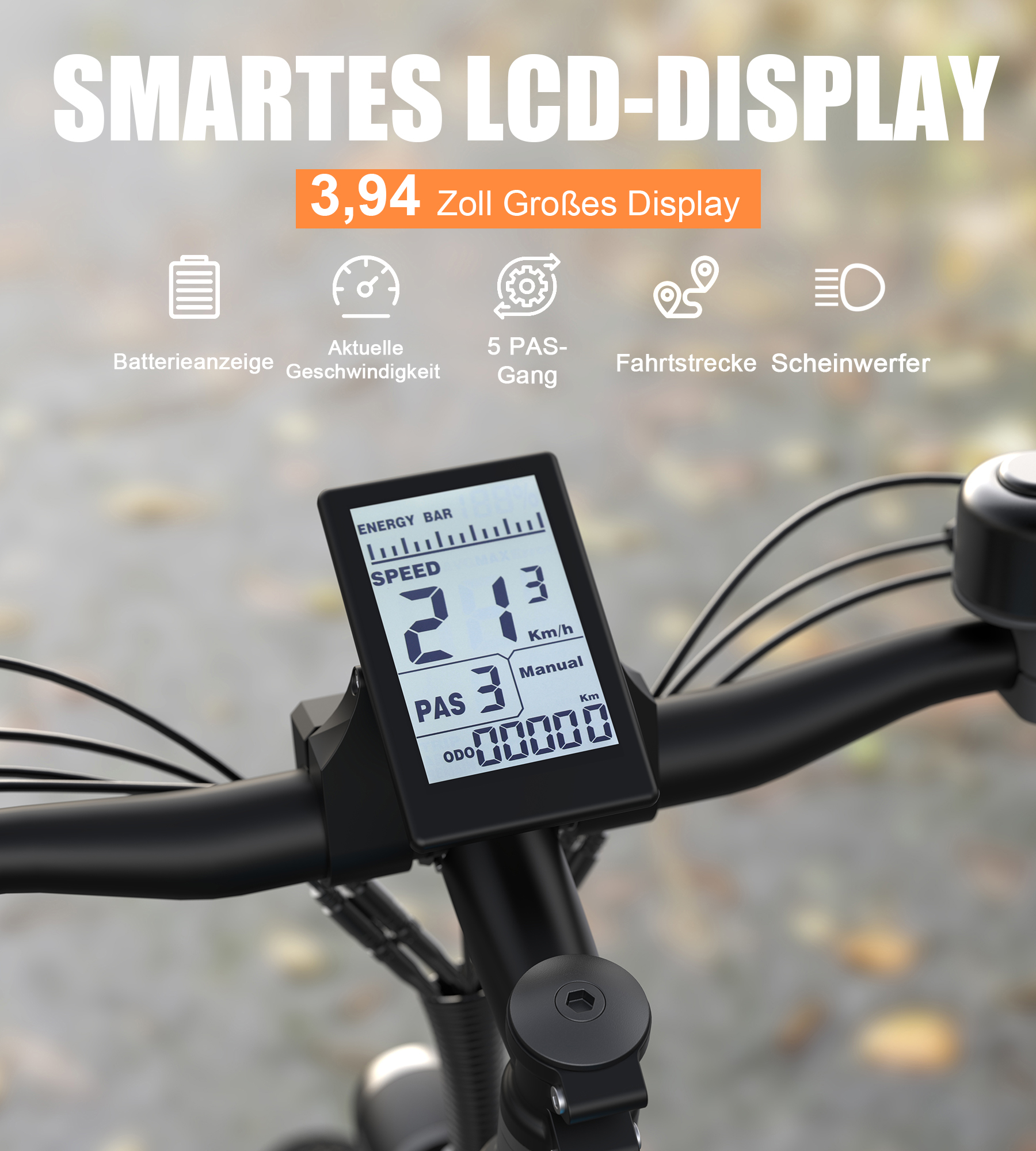 Vélo Électrique VARUN M27-1 Pro, 27,5”, Application Mobile, Rouge au ...