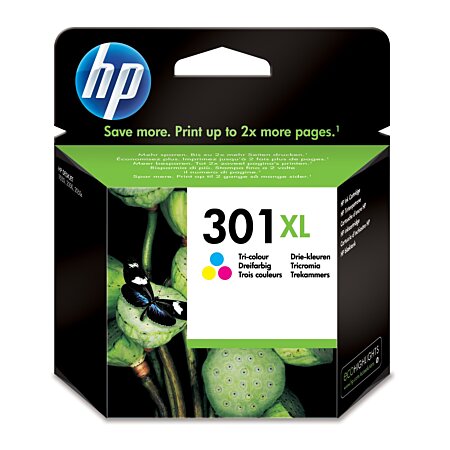 HP 301XL cartouche d'encre trois couleurs grande capacité authentique - HP  Store Suisse