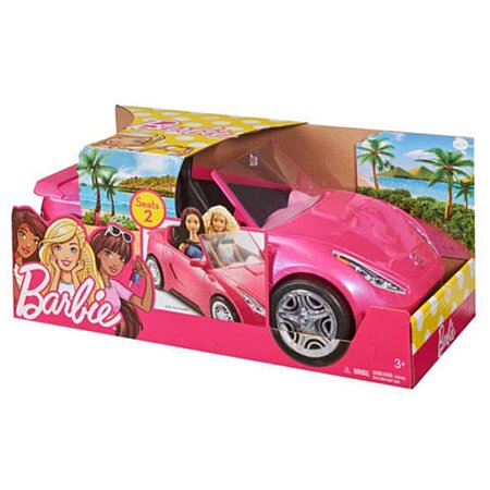 Ensemble Barbie cabriolet blanc avec télécommande