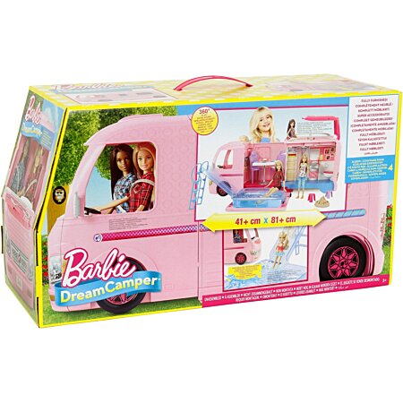Barbie Camping Car Transformable - Barbie au meilleur prix
