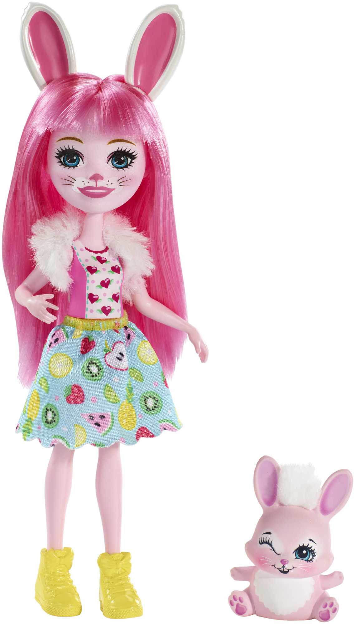 Universal - Mignon smiley perle lapin de poupée pour enfants en