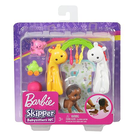 Barbie bébé à garder Mattel : King Jouet, Barbie et poupées mannequin  Mattel - Poupées Poupons