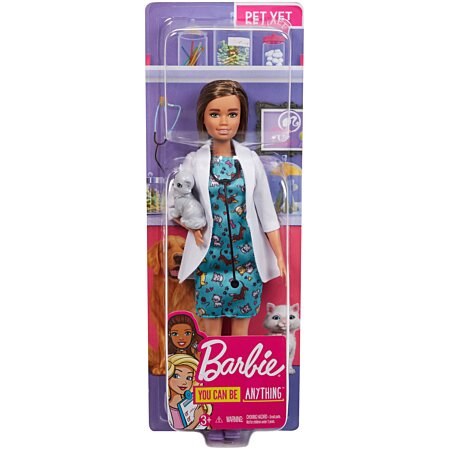 BARBIE Poupée Barbie vétérinaire pas cher 
